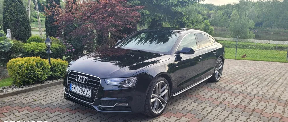 samochody osobowe Audi A5 cena 83000 przebieg: 70050, rok produkcji 2014 z Sułkowice